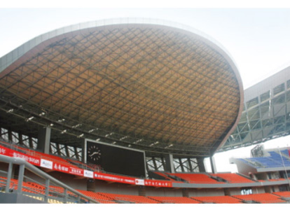 登封体育看台案例